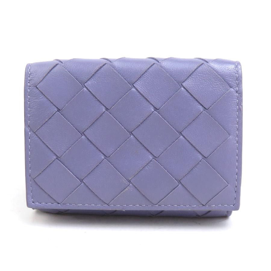 Bottega Veneta Trifold Wallet Intrecciato