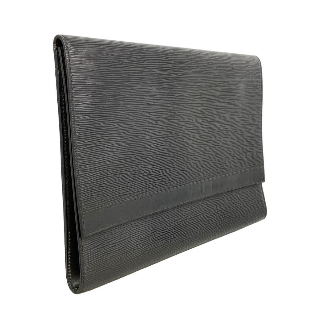 Louis Vuitton Clutch Epi Pochette Amberop Noir — view 2