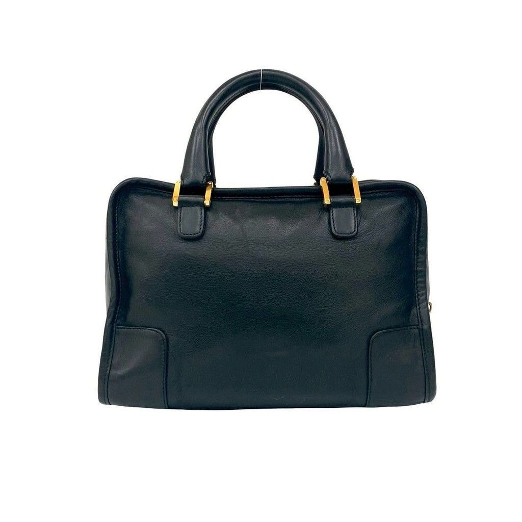 Loewe Amazona 28 Anagram Logo Leather Mini Boston Bag — view 3