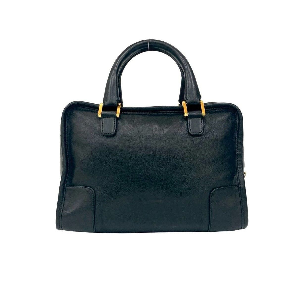 Loewe Amazona 28 Anagram Logo Leather Mini Boston Bag — view 3
