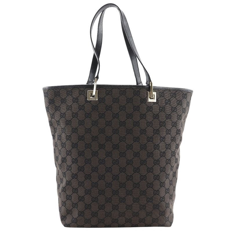 Gucci 002.1098 GG Canvas Brown Tote Bag