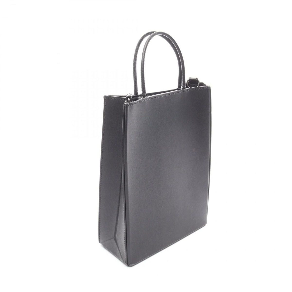 Fendi Handbag Pack Shopping Bag Small Black Leather — view 2
