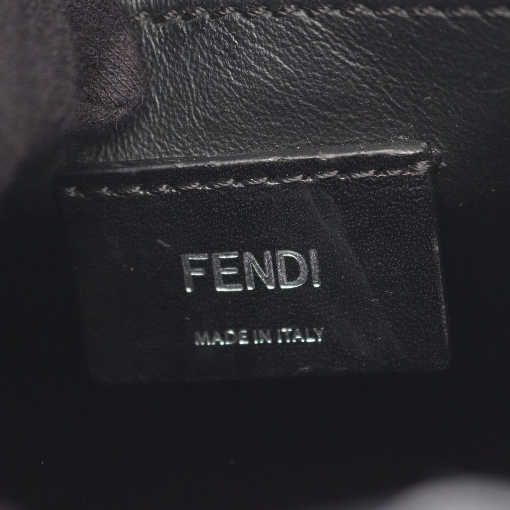 Fendi Handbag Pack Shopping Bag Small Black Leather — view 4