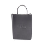 Fendi Handbag Pack Shopping Bag Small Black Leather