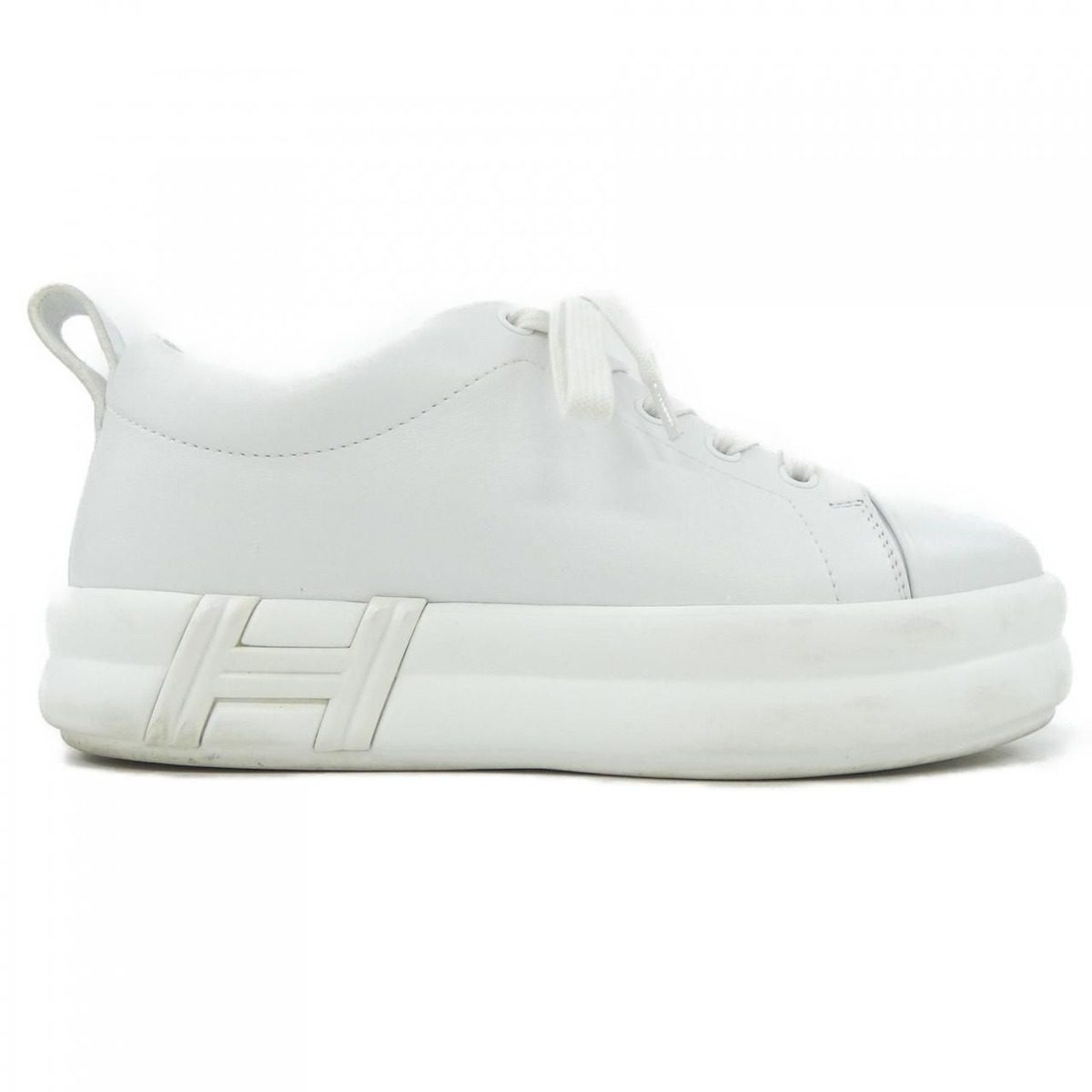 Hermes Happy Sneakers White
