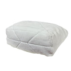 Prada Quilt Shearling Tote Mouton White — view 5