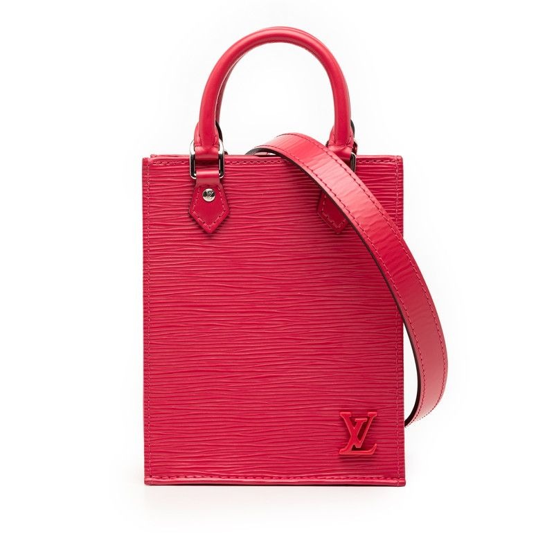 Louis Vuitton Epi Petite Sac Plat Shoulder Bag 2-Way Rose — view 2