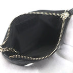 Gucci Leather GG Emblem Key Pouch Coin Case Black Gold Box Stora — view 5
