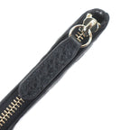 Gucci Leather GG Emblem Key Pouch Coin Case Black Gold Box Stora — view 6