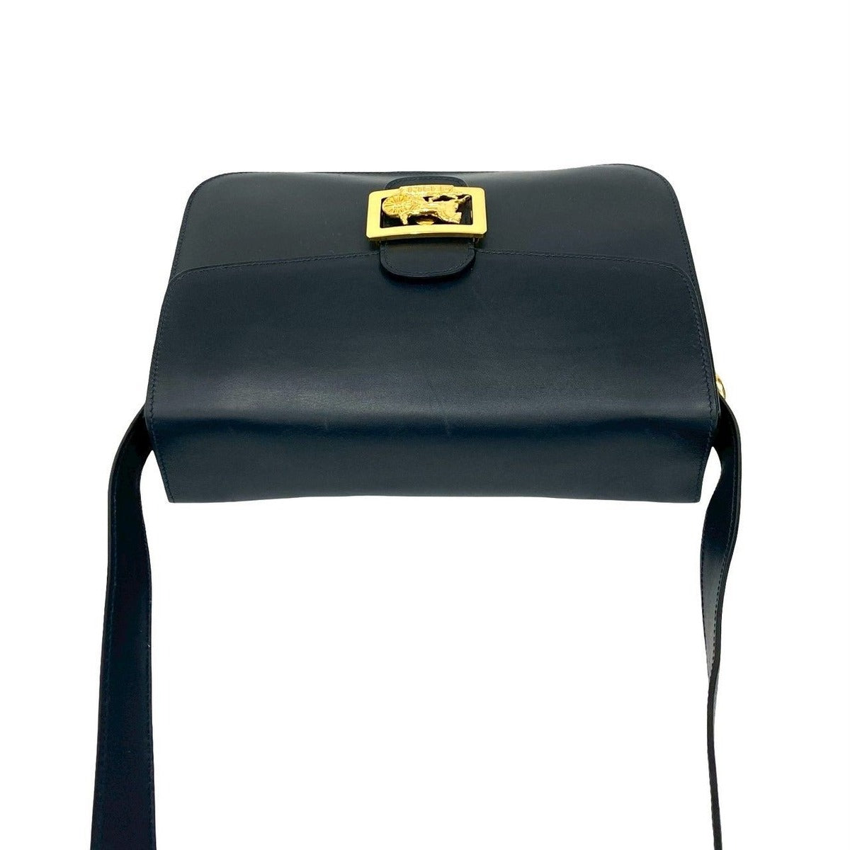 Celine Vintage Carriage Calf Leather Shoulder Bag — view 4