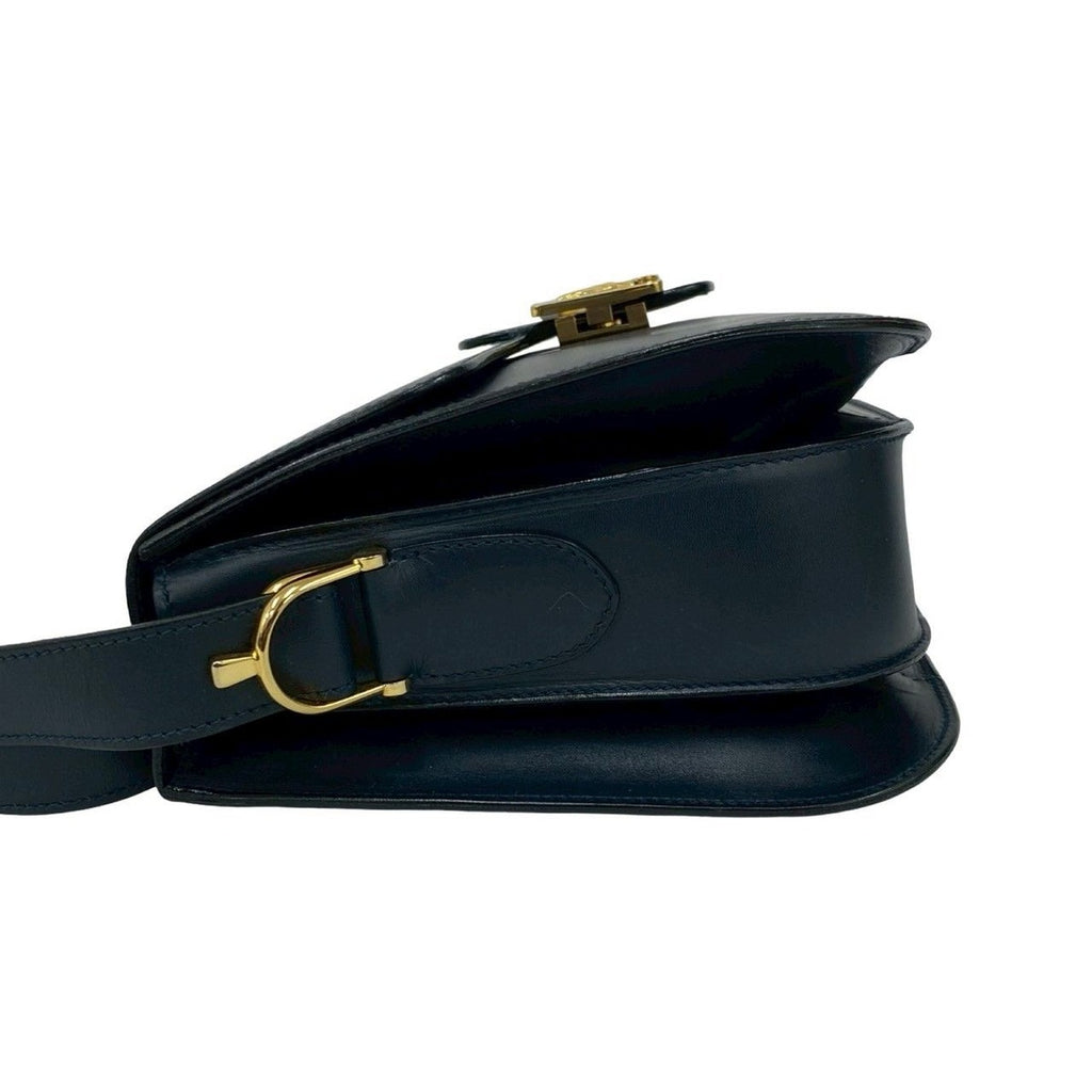 Celine Vintage Carriage Calf Leather Shoulder Bag — view 5