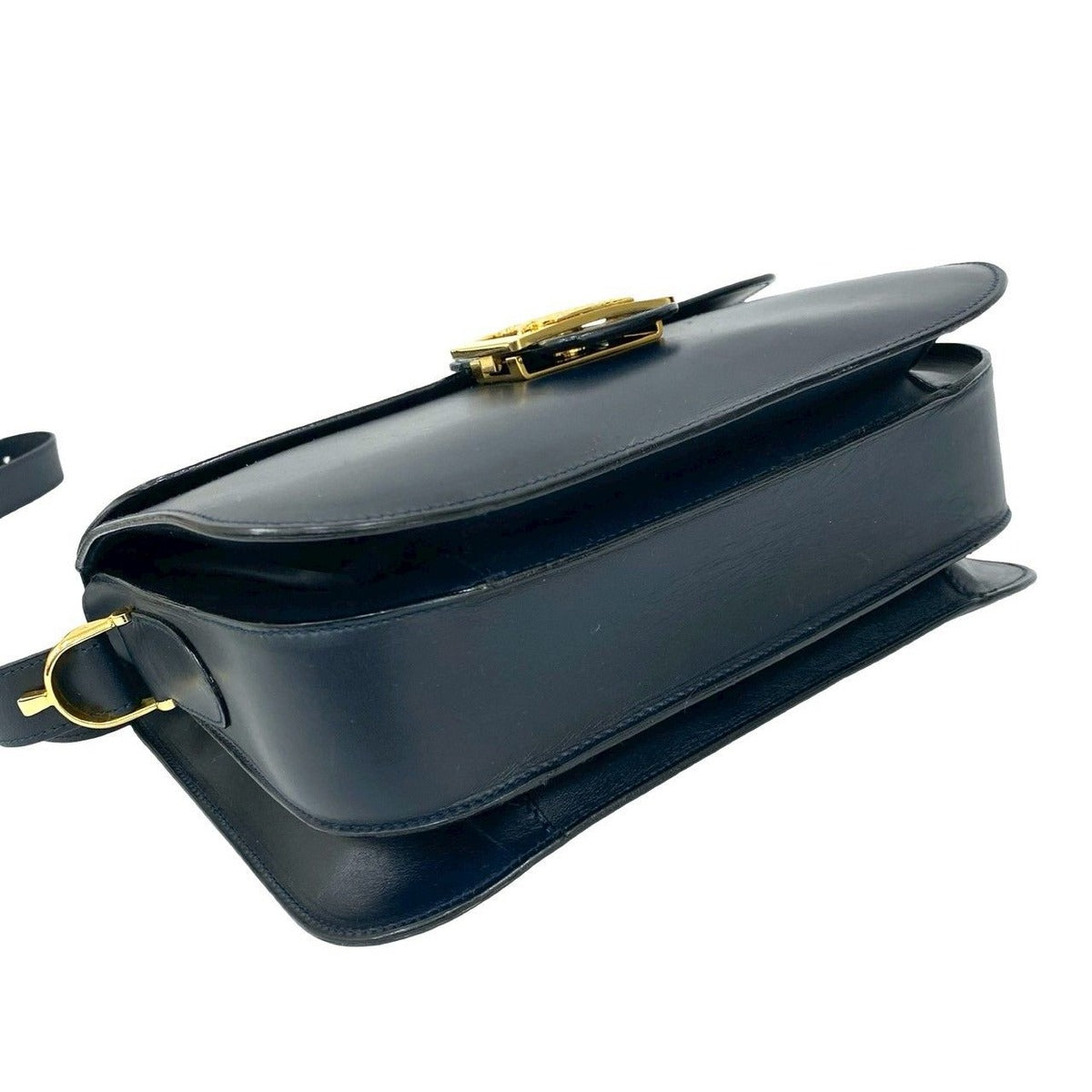 Celine Vintage Carriage Calf Leather Shoulder Bag — view 7