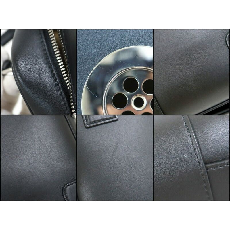 Loewe Amazona 15 Sink Hole 2-Way Shoulder Bag Leather Black — view 8