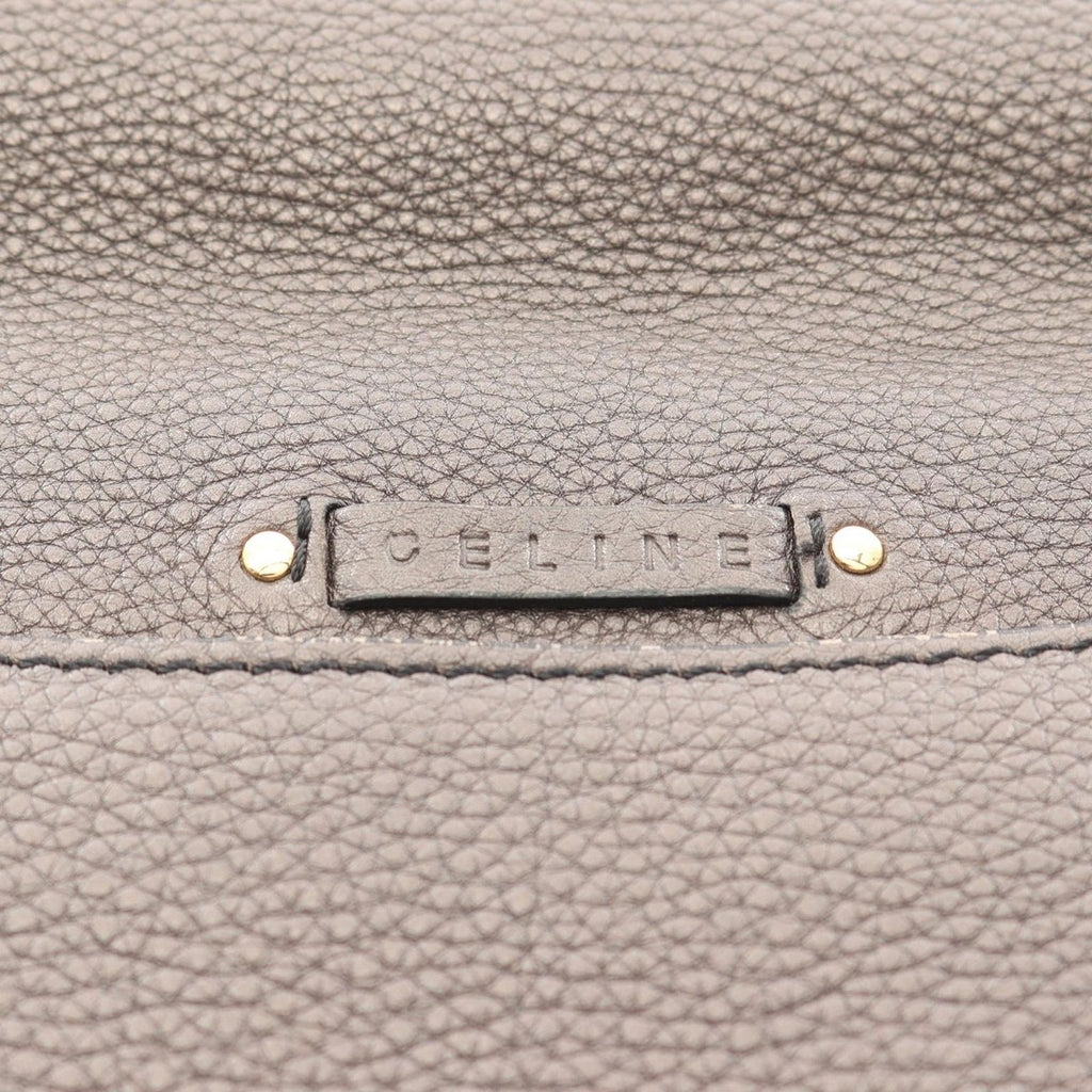 Celine Shoulder Bag Bronze Leather — view 4