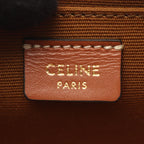 Celine Shoulder Bag Cuill Triomphe Mini Black Multi — view 4
