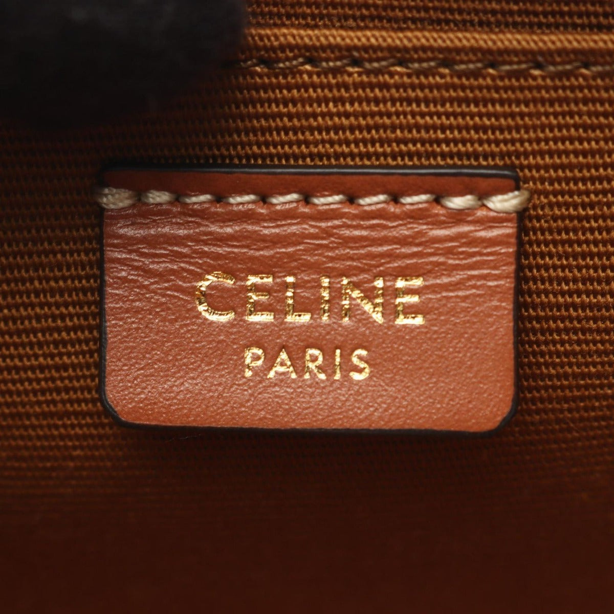 Celine Shoulder Bag Cuill Triomphe Mini Black Multi — view 4