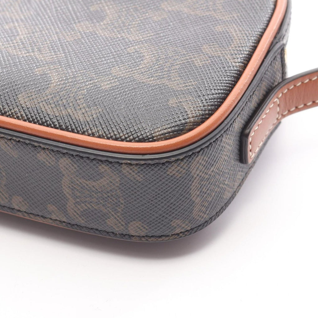 Celine Shoulder Bag Cuill Triomphe Mini Black Multi — view 5