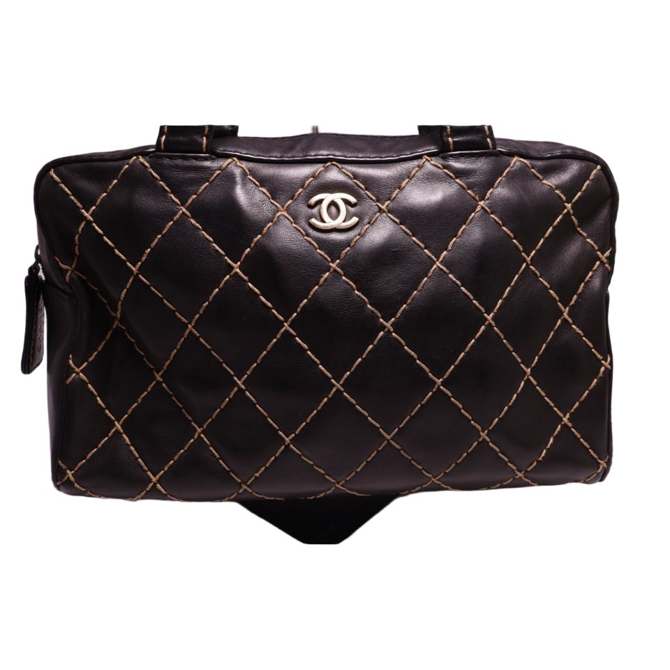 Chanel Wild Stitch Leather Handbag Mini