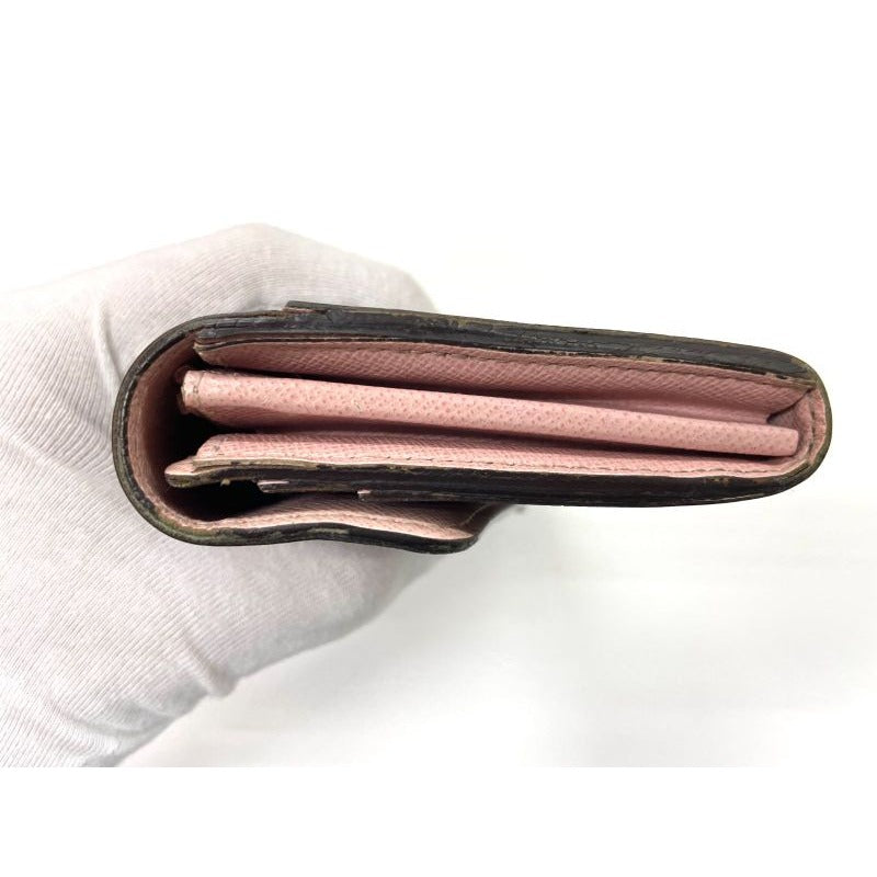 Louis Vuitton Monogram Portefeuille-sarah Long Wallet Brown Rose — view 4