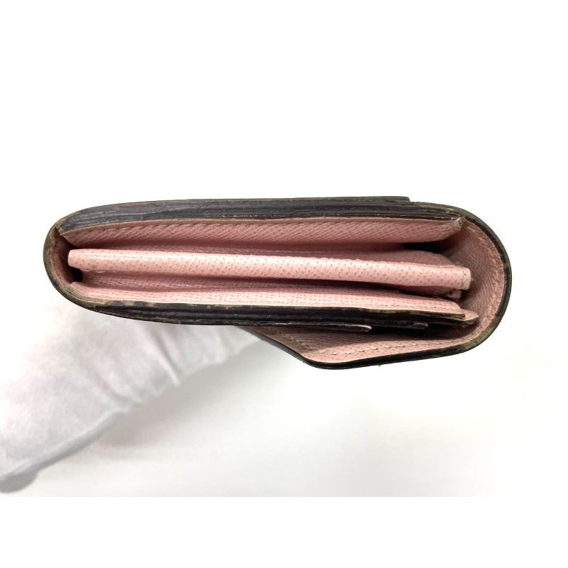 Louis Vuitton Monogram Portefeuille-sarah Long Wallet Brown Rose — view 5