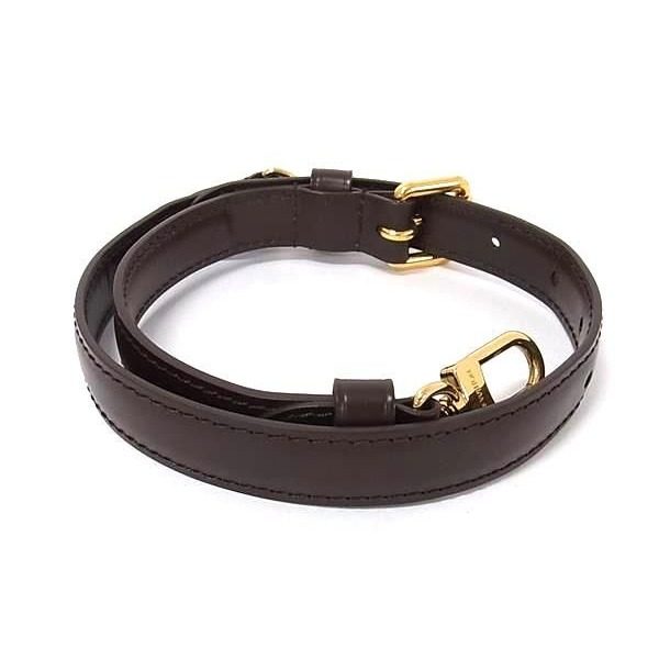 Louis Vuitton Bag Shoulder Strap Brown — view 2