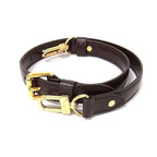 Louis Vuitton Bag Shoulder Strap Brown