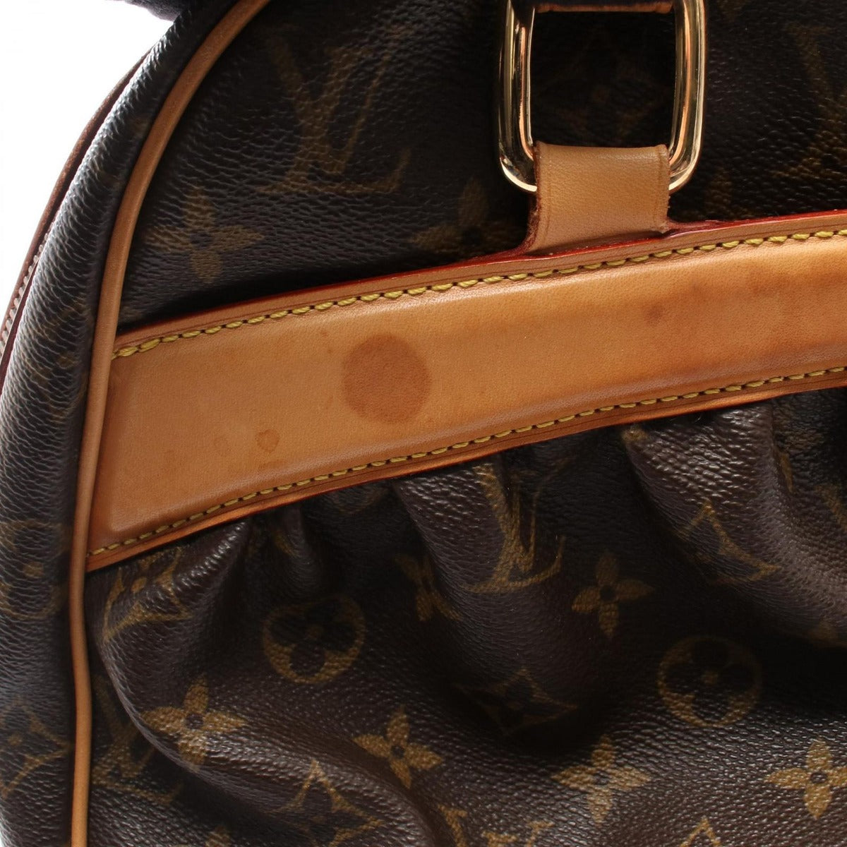Louis Vuitton Handbag Mitzi Canvas Leather — view 6