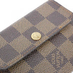 Louis Vuitton Damier L'Adoree Coin Case Ebene — view 4