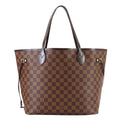 Louis Vuitton Damier Neverfull MM Tote Ebene Cerise Brown