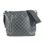 Louis Vuitton Shoulder Bag Mick PM Damier Graphite Canvas Black