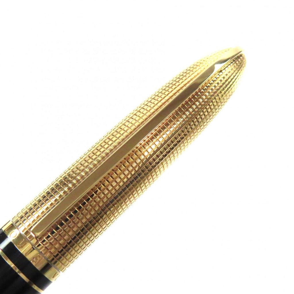 Louis Vuitton Doc Lacquer Twist Ballpoint Pen Black Gold Handwriting Confirmed — view 5