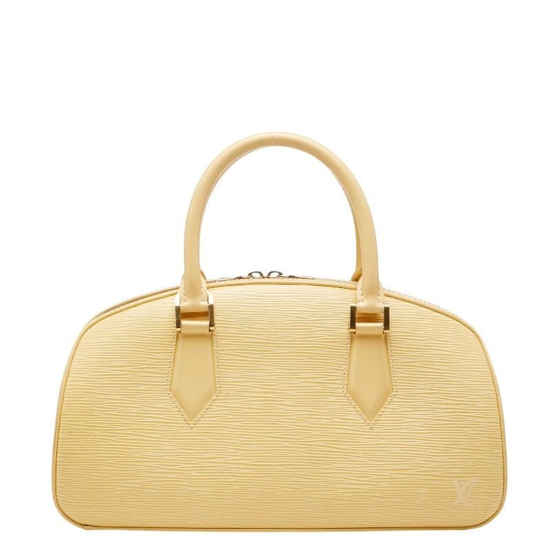 Louis Vuitton Epi Jasmine Handbag Vanilla Beige Leather