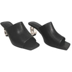 Hermes Iconic Sandals Size 36 Black Leather Apparel — view 2