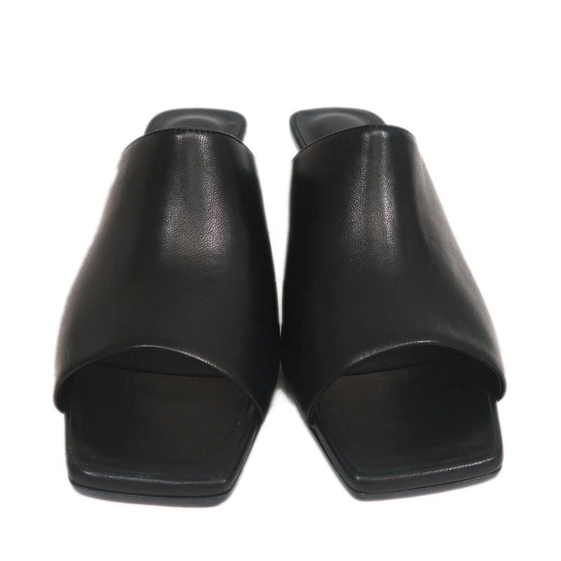 Hermes Iconic Sandals Size 36 Black Leather Apparel — view 3