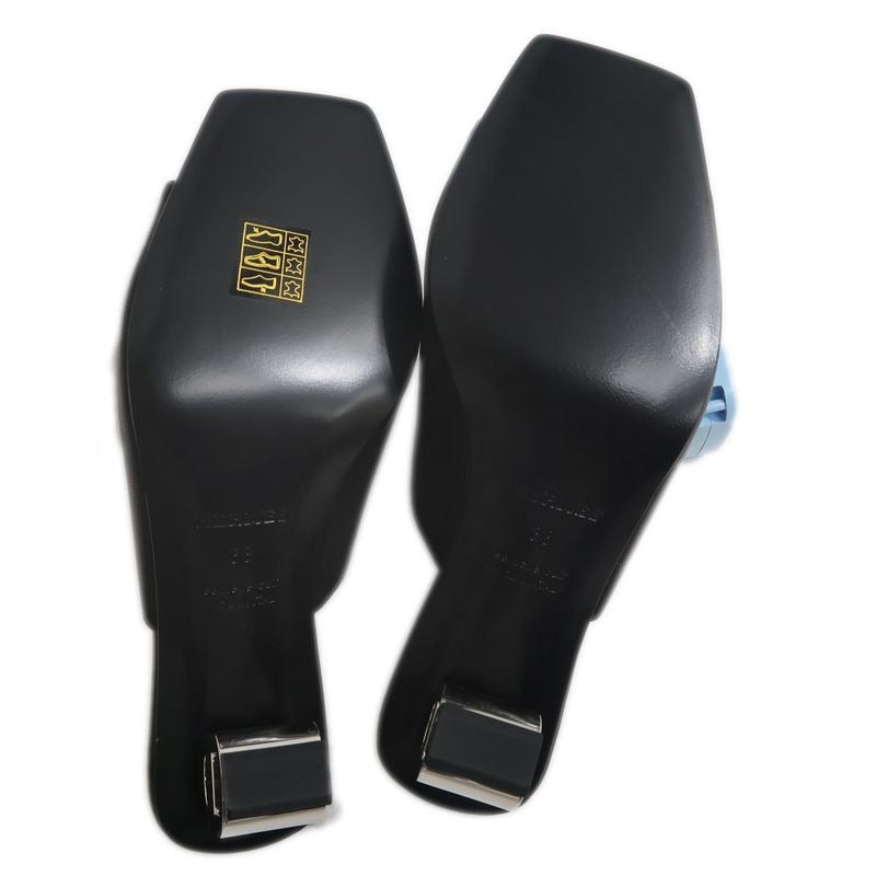 Hermes Iconic Sandals Size 36 Black Leather Apparel — view 8