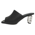 Hermes Iconic Sandals Size 36 Black Leather Apparel