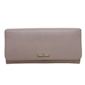Fendi Leather Logo Plate Bifold Long Wallet 8 F09 Fondk Pink