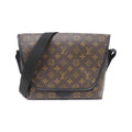 Louis Vuitton Monogram Macassar Magnetic Messenger Shoulder Bag