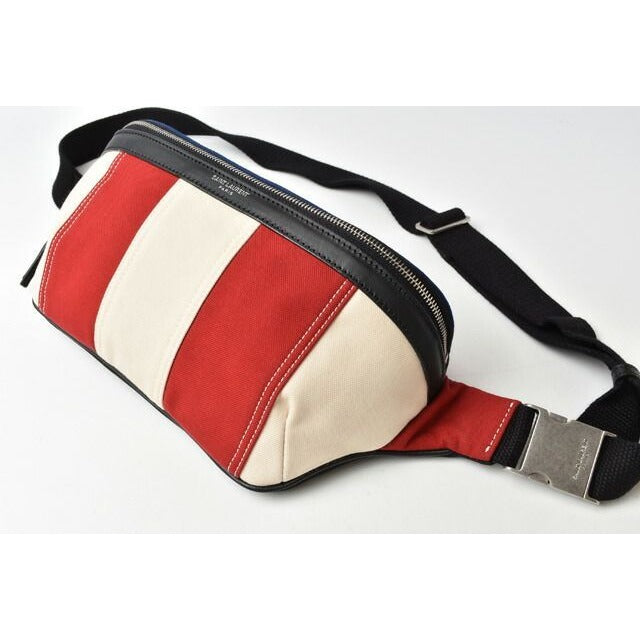 Saint Laurent Body Bag Waist Pouch Leather Marsupio Star — view 2