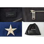 Saint Laurent Body Bag Waist Pouch Leather Marsupio Star — view 8