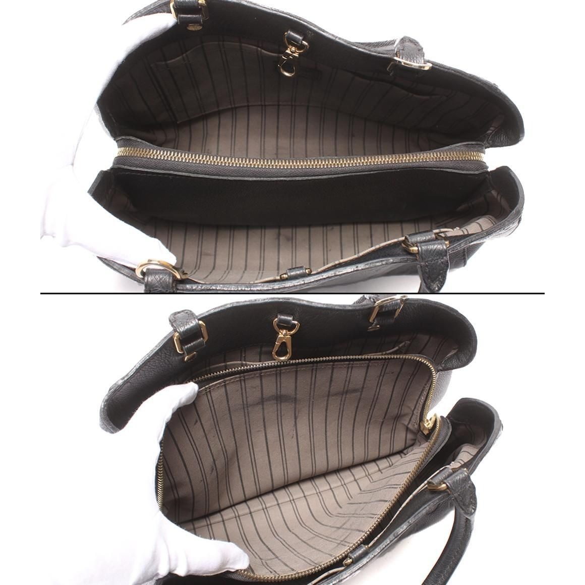 Louis Vuitton 2-Way Shoulder Bag Montaigne MM Monogram Empreinte — view 3