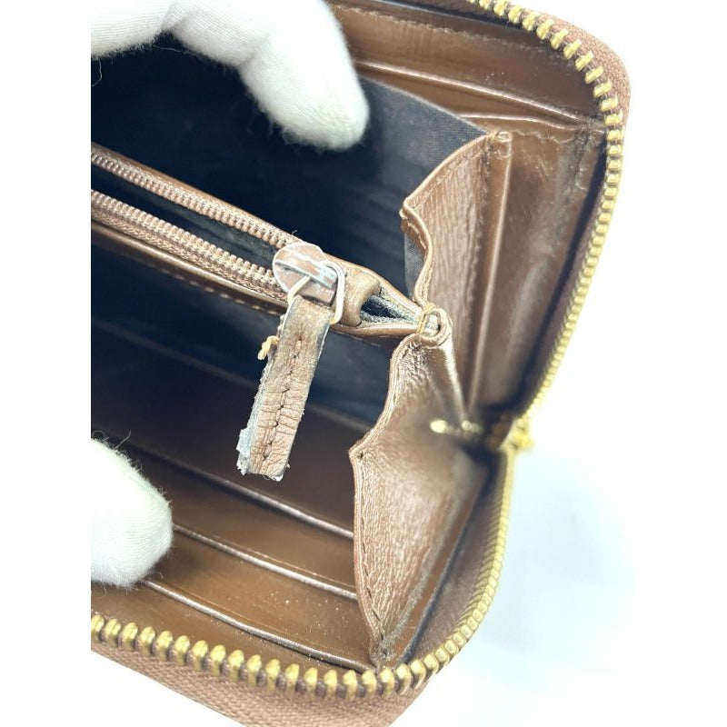 Gucci GG Supreme Faux Not Leather Round Zip Wallet Long — view 6