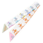 Hermes S 07 Parade 100% Silk Gris Pe Lou Veil Jeann