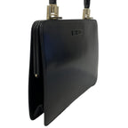 Gucci Handbag 001 Leather Black Champagne Gold — view 2