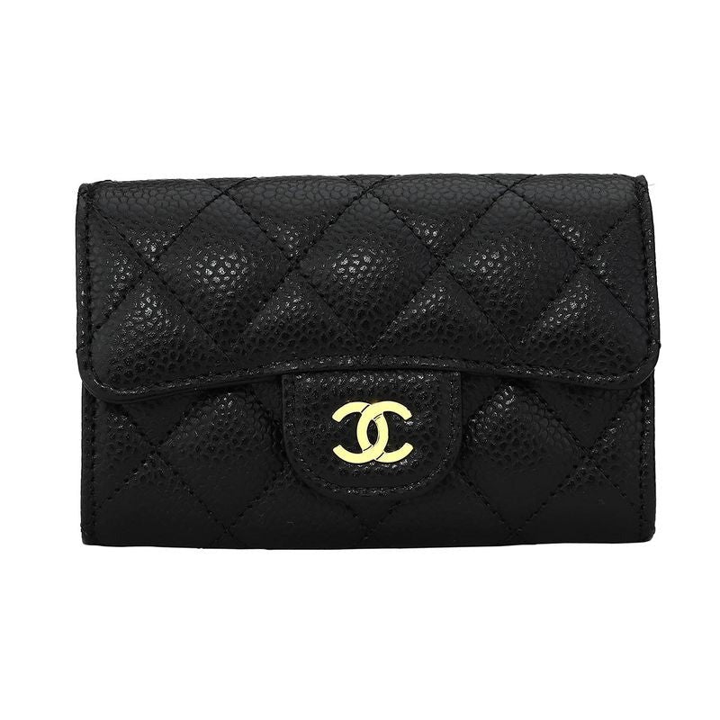 Chanel Card Case Porte-Cartes a Rabat Classic Noir Black — view 2