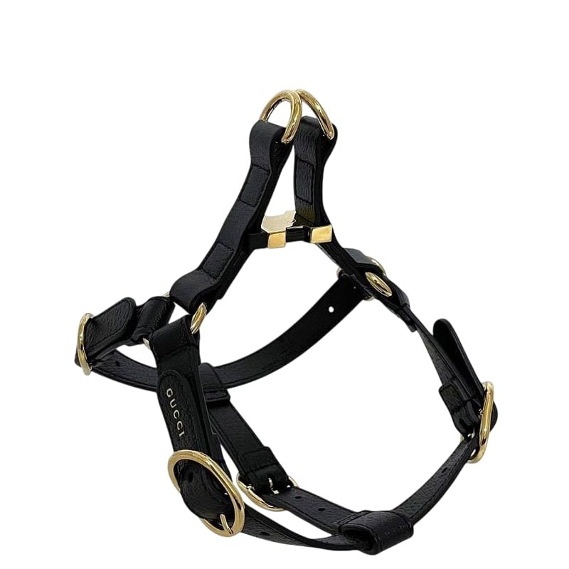 Gucci Harness Black Interlocking Never