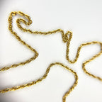 Dior Necklace Pendant Logo Gold Vintage — view 7