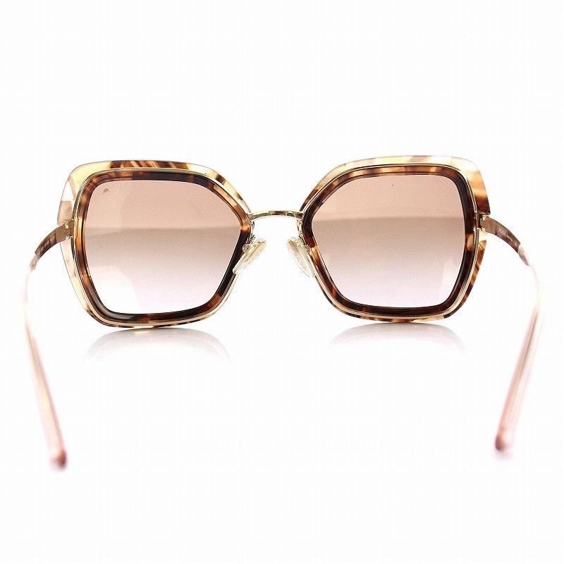 Prada Sunglasses 53 21 Brown Gold YM Eyewear — view 3