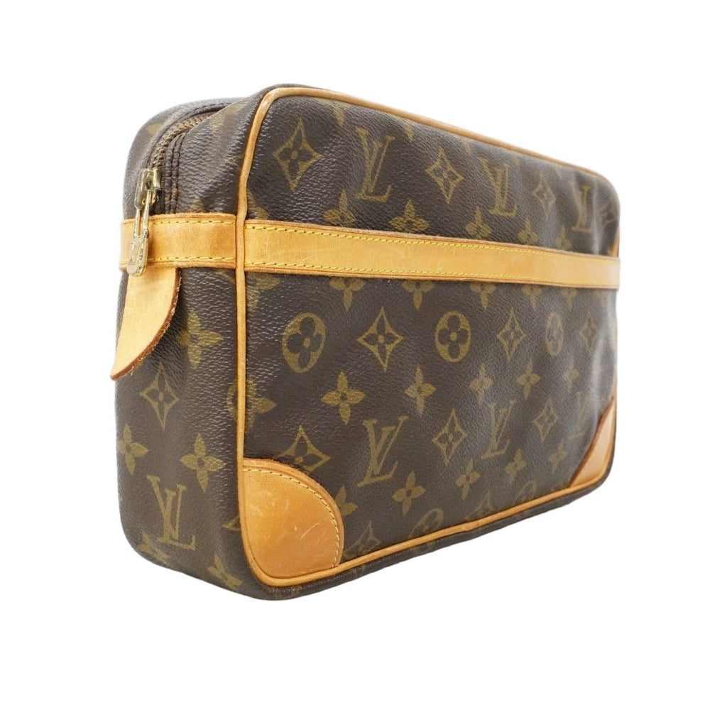 Louis Vuitton Clutch Monogram Compiegne 28 Brown — view 2