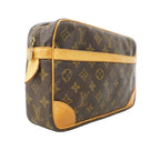 Louis Vuitton Clutch Monogram Compiegne 28 Brown — view 2